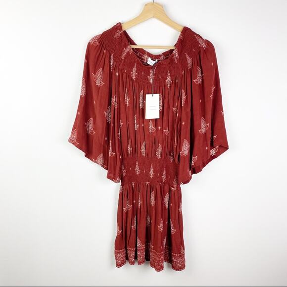BOHO COWGIRL Faithfull the Brand Paoro Dress – Festival Style – Size 4 NWT - Picture 2 of 9